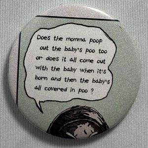 Fridge Magnet Poop Joke #1107