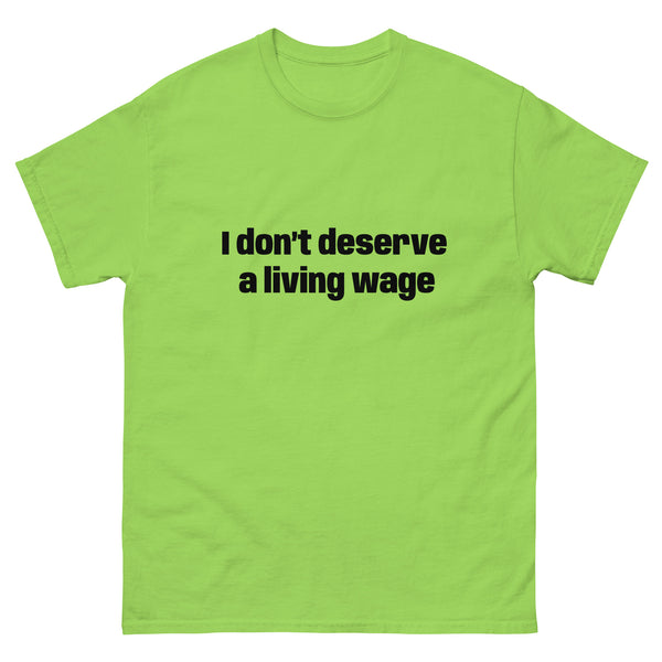 Living Wage Tee