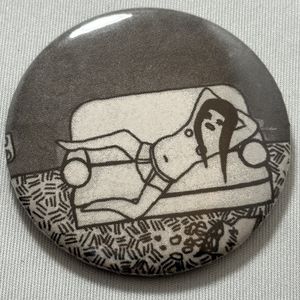 Fridge Magnet Grey Girl #1291